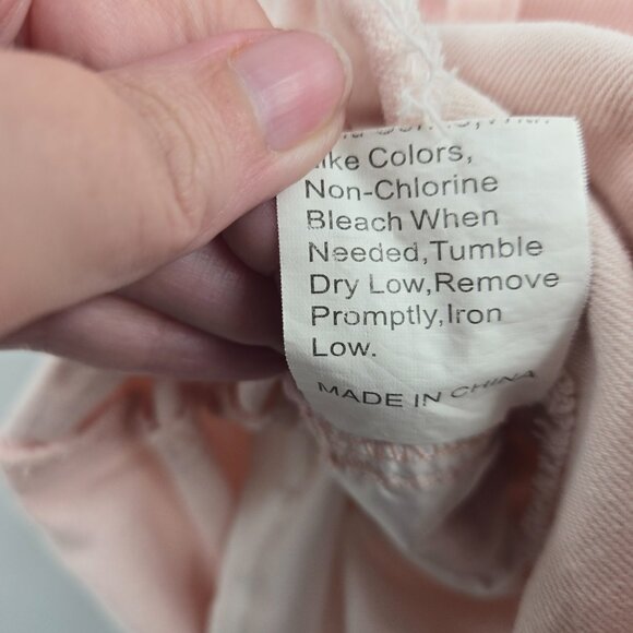 Shein X Hello Kitty and Friends Pink Distressed Juniors Mini Skirt Size Medium - Picture 9 of 10